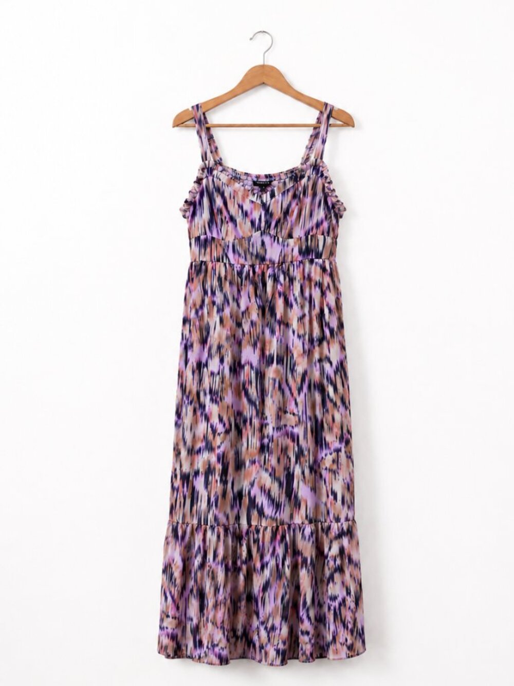 Torrid Abstract Print Maxi Dress Size Large (00)